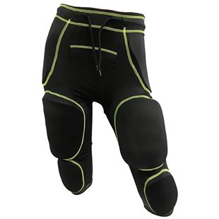 Alleson Athletic Mens Integrated 7 Padded Football Girdle