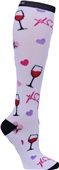 Cherokee Womens 12 mmHg Print Support Socks