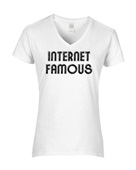 Epic Ladies Internet Famous V-Neck Graphic T-Shirts