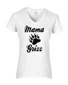 Epic Ladies Momma Grizz V-Neck Graphic T-Shirts