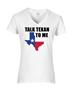 Epic Ladies Talk Texan V-Neck Graphic T-Shirts