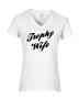 Epic Ladies Trophy Wife V-Neck Graphic T-Shirts