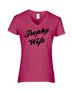Epic Ladies Trophy Wife V-Neck Graphic T-Shirts