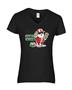 Epic Ladies Gangsta Wrapper V-Neck Graphic T-Shirts