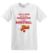 Epic Adult/Youth Basketball Fever Cotton Graphic T-Shirts