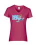 Epic Ladies Mad Hops V-Neck Graphic T-Shirts