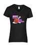 Epic Ladies Shoot Hoops V-Neck Graphic T-Shirts