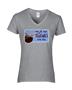 Epic Ladies Swishes V-Neck Graphic T-Shirts