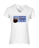 Epic Ladies Swishes V-Neck Graphic T-Shirts