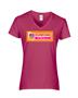 Epic Ladies Dunking Machine V-Neck Graphic T-Shirts