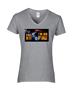 Epic Ladies 911 I'm on Fire V-Neck Graphic T-Shirts