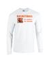Epic BBall for Dinner Long Sleeve Cotton Graphic T-Shirts