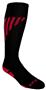 BLACK BODY/RED STRIPES