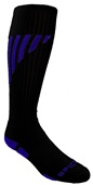 MOTION STRIPES - Cute Novelty Fun Design Knee-High Socks (1-Pair)