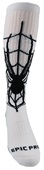 SPIDER "N" WEB - Cute Novelty Fun Design Knee-High Socks (1-Pair)