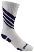 VICTORY "V" STRIPED - Cute Novelty Fun Design Crew-Socks (1-Pair)