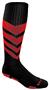 BLACK BODY/RED STRIPES