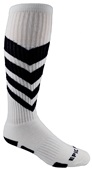 VICTORY "V" STRIPES - Cute Novelty Fun Design Knee-High Socks (1-Pair)