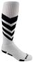WHITE BODY/BLACK STRIPES
