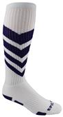 VICTORY "V" STRIPES - Cute Novelty Fun Design Kneehigh/OTC Socks PAIR