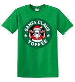 Epic Adult/Youth Santa Toffee Cotton Graphic T-Shirts