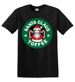 Epic Adult/Youth Santa Toffee Cotton Graphic T-Shirts