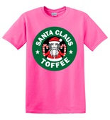 Epic Adult/Youth Santa Toffee Cotton Graphic T-Shirts