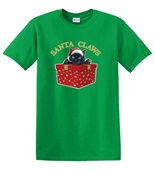 Epic Adult/Youth Santa Claws Cotton Graphic T-Shirts