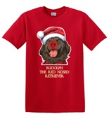 Epic Adult/Youth Red Nosed Lab Cotton Graphic T-Shirts