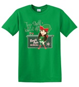 Epic Adult/Youth Top Shelf Elf Cotton Graphic T-Shirts