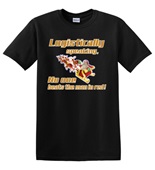 Epic Adult/Youth Man in Red Cotton Graphic T-Shirts