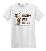 Epic Adult/Youth Rudolph Bullied Cotton Graphic T-Shirts