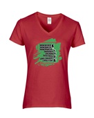 Epic Ladies i'm bLiTzeN V-Neck Graphic T-Shirts