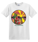 Epic Adult/Youth Feliz Navidad Cotton Graphic T-Shirts