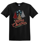 Epic Adult/Youth Merry Christmas Cotton Graphic T-Shirts