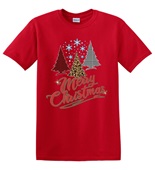 Epic Adult/Youth Merry Christmas Cotton Graphic T-Shirts