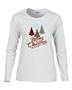 Epic Ladies Merry Christmas Long Sleeve Graphic T-Shirts
