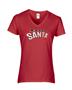 Epic Ladies Santa, We Good? V-Neck Graphic T-Shirts