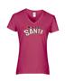 Epic Ladies Santa, We Good? V-Neck Graphic T-Shirts