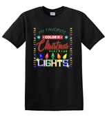 Epic Adult/Youth Christmas Lights Cotton Graphic T-Shirts