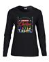 Epic Ladies Christmas Lights Long Sleeve Graphic T-Shirts