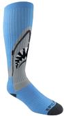 SHARK TEETH - Cute Novelty Fun Design Kneehigh/OTC Socks PAIR