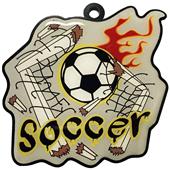 2.75" Sport Breakthrough Black Soccer Award Medals