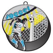 Epic 2.75" Showtime Black Soccer Award Medals