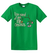 Epic Adult/Youth Little Christmas Cotton Graphic T-Shirts