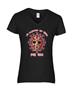 Epic Ladies Stay Safe V-Neck Graphic T-Shirts
