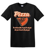 Epic Adult/Youth Pizza Cotton Graphic T-Shirts