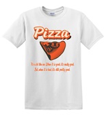 Epic Adult/Youth Pizza Cotton Graphic T-Shirts