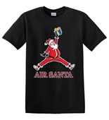 Epic Adult/Youth Air Santa Cotton Graphic T-Shirts