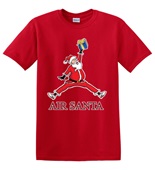 Epic Adult/Youth Air Santa Cotton Graphic T-Shirts
